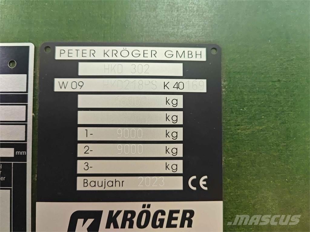Kröger HKD 302 Самосвальные прицепы