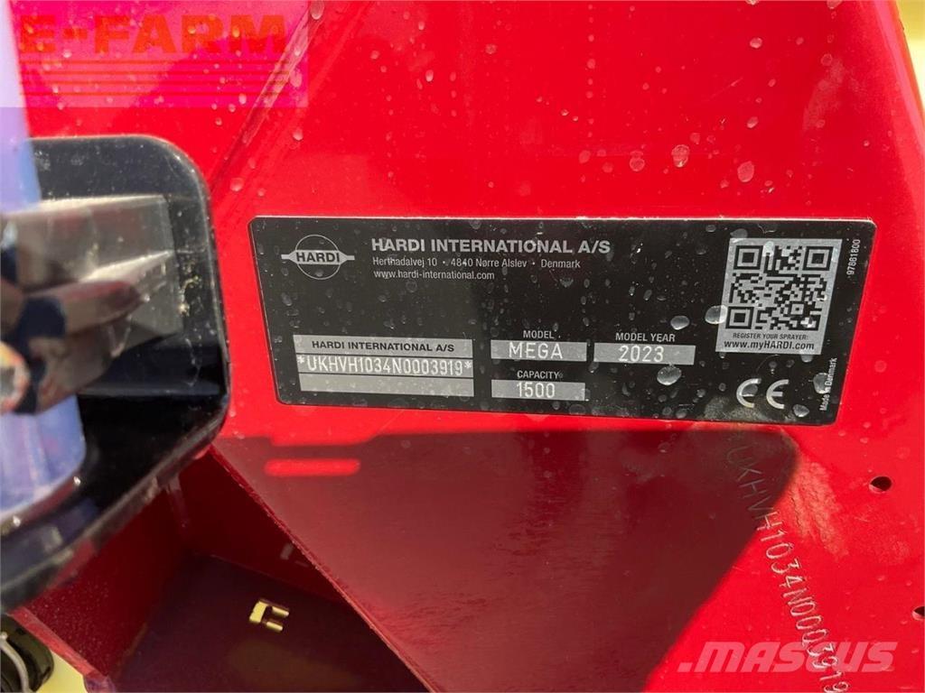 Hardi Mega 1500 Прицепные опрыскиватели