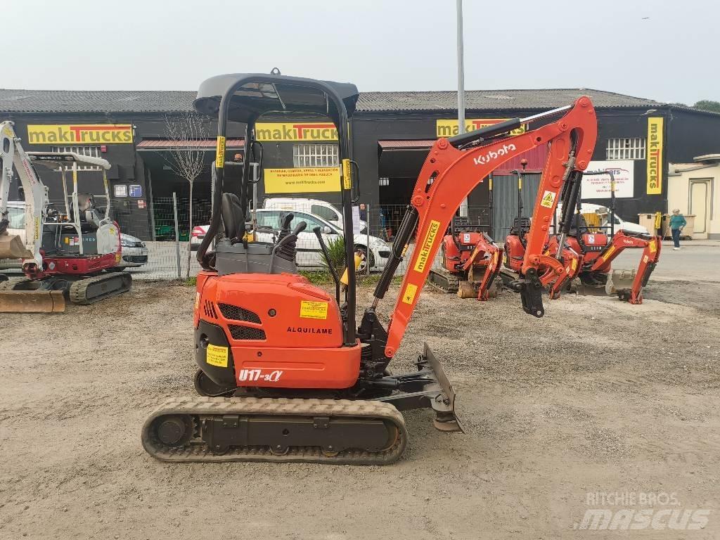 Kubota U 17-3 Мини-экскаваторы