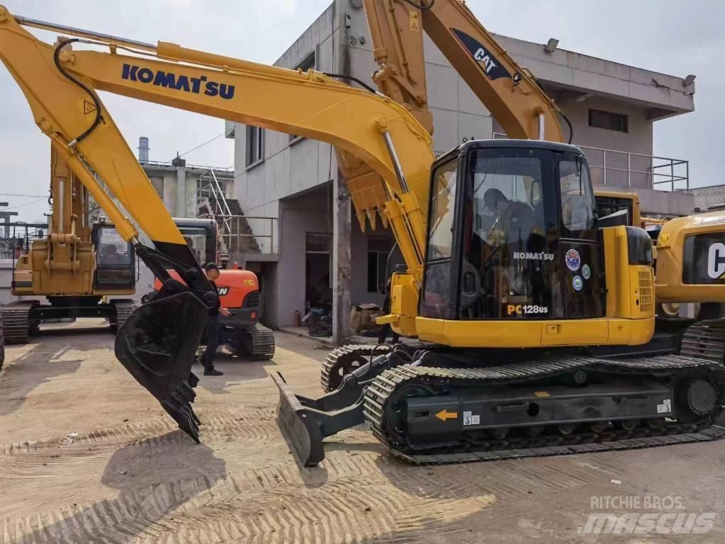 Komatsu PC 128US Малые экскаваторы 7т-12т