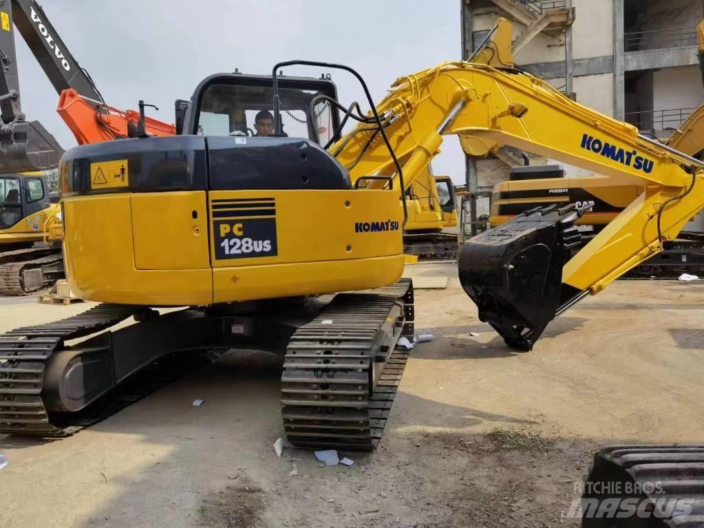 Komatsu PC 128US Малые экскаваторы 7т-12т