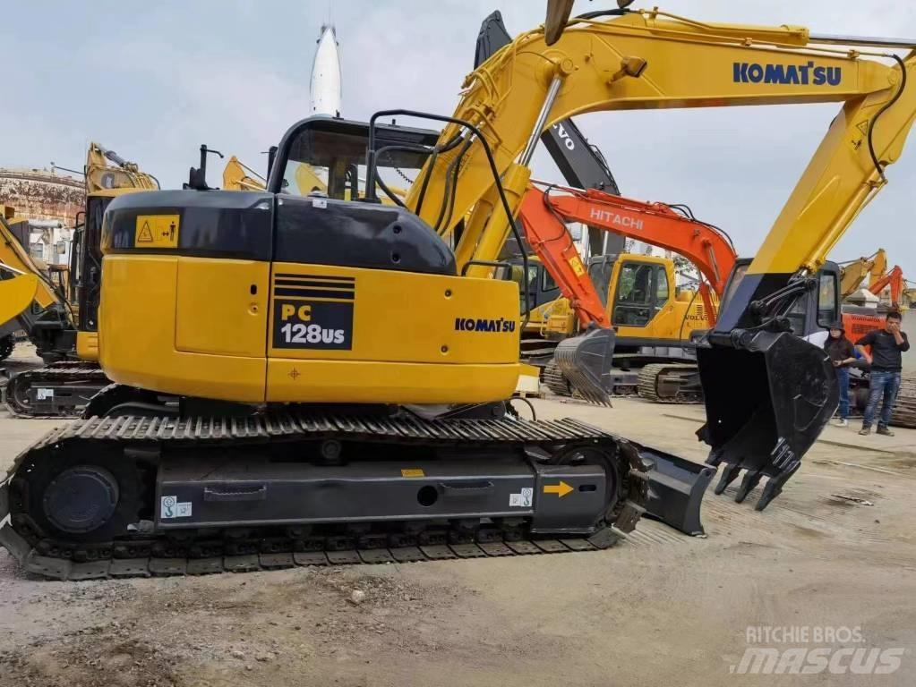 Komatsu PC 128US Малые экскаваторы 7т-12т