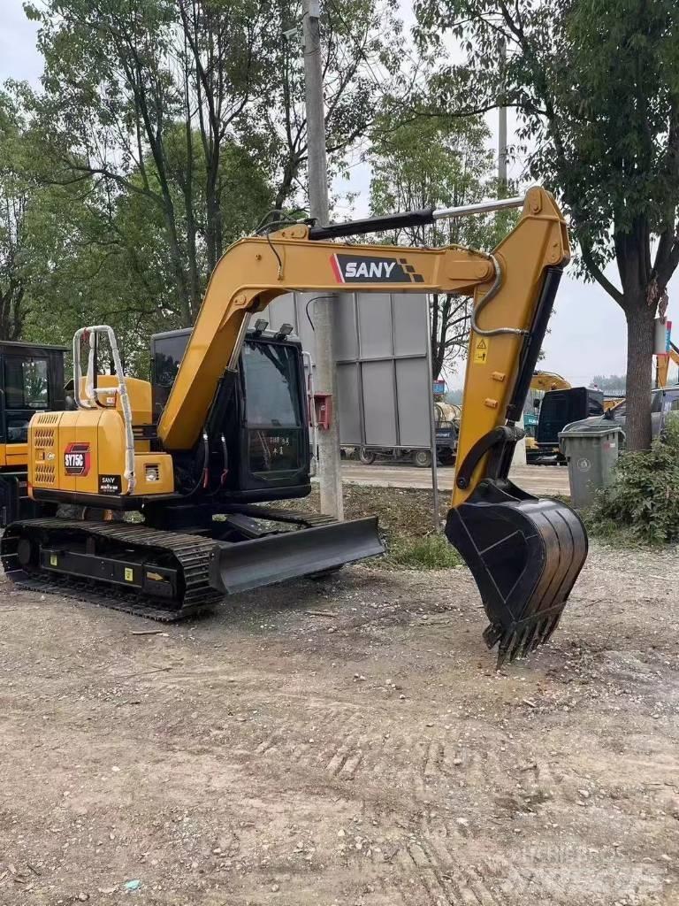 Sany SY75C Малые экскаваторы 7т-12т