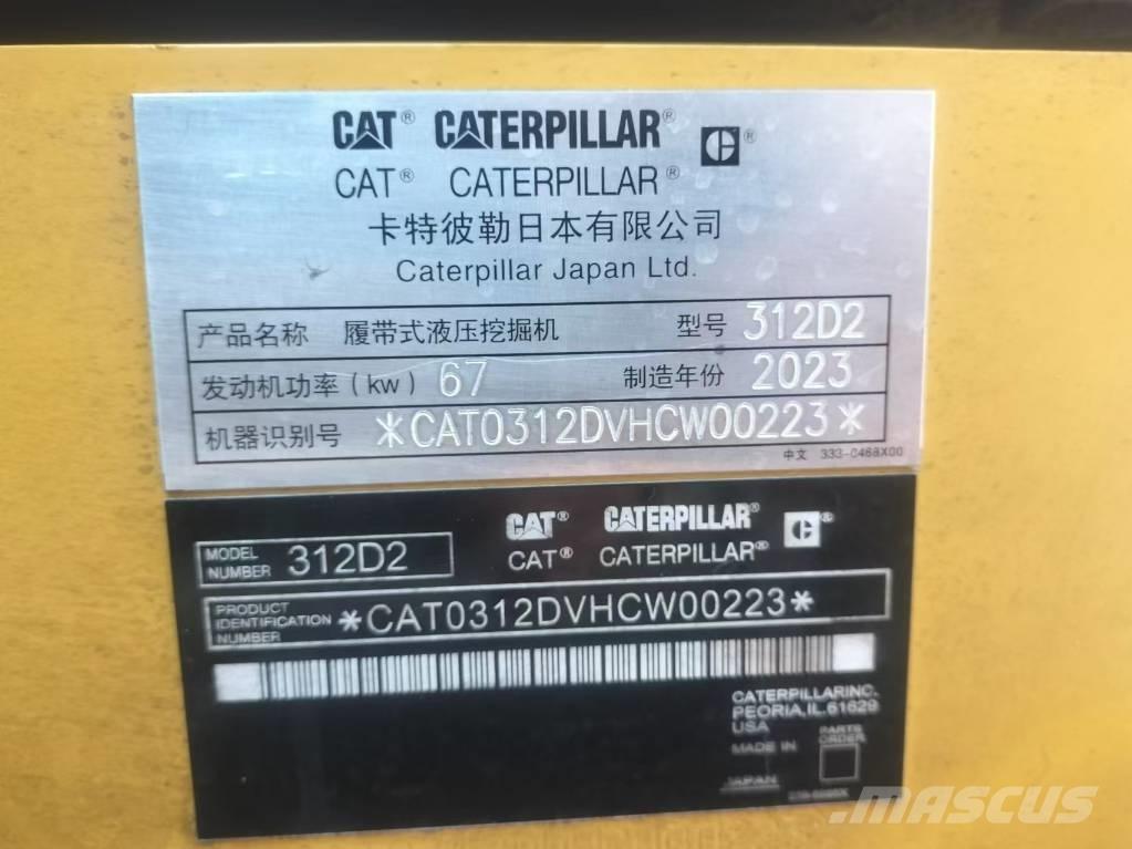 CAT 312 D Гусеничные экскаваторы