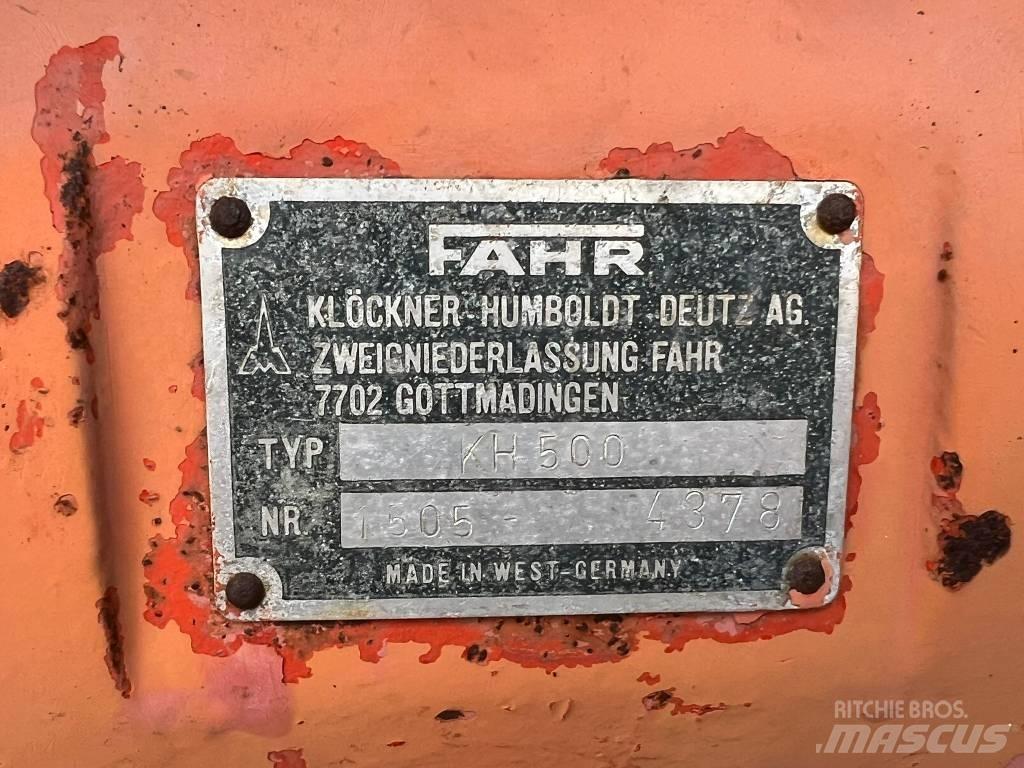 Deutz-Fahr KH 500 DN Грабли-ворошилки