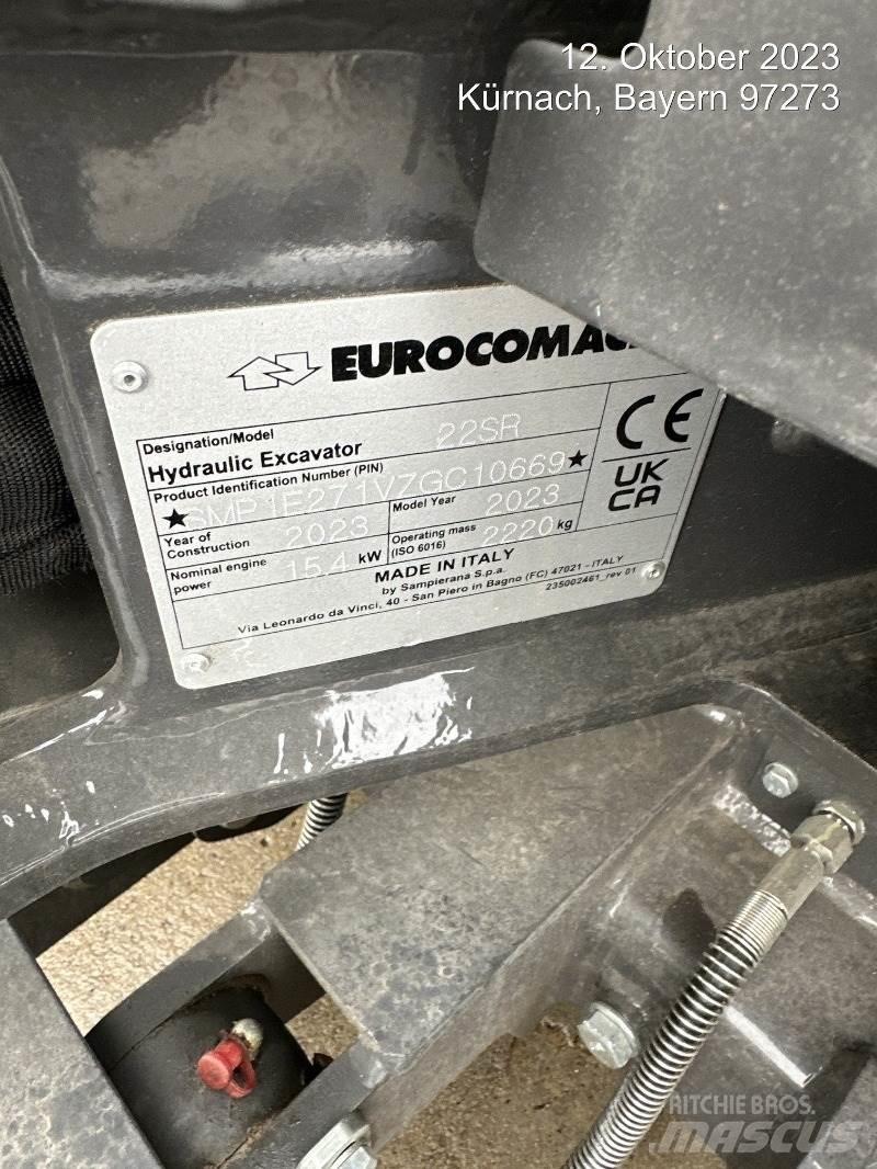 Eurocomach 22SR Мини-экскаваторы