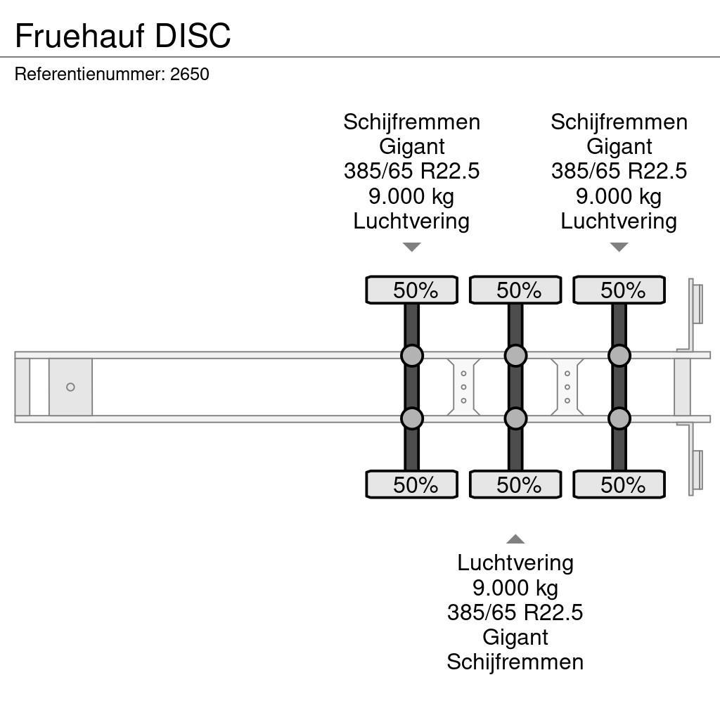 Fruehauf DISC Тентованные полуприцепы