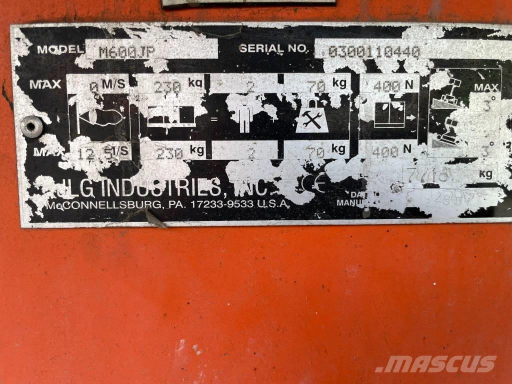 JLG M 600 JP Коленчатые подъемники