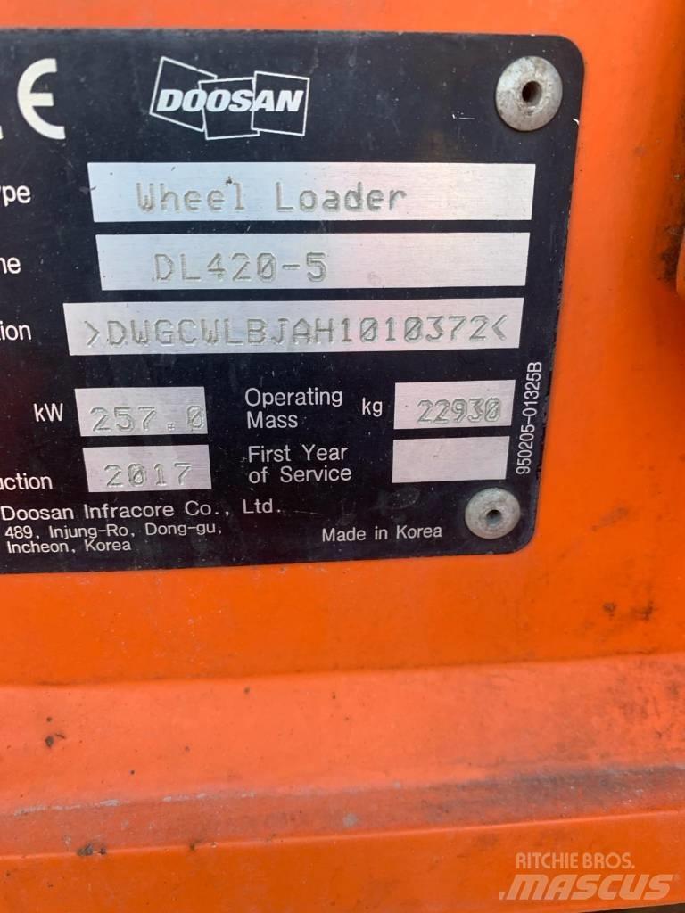 Doosan DL 420-5 Фронтальные погрузчики