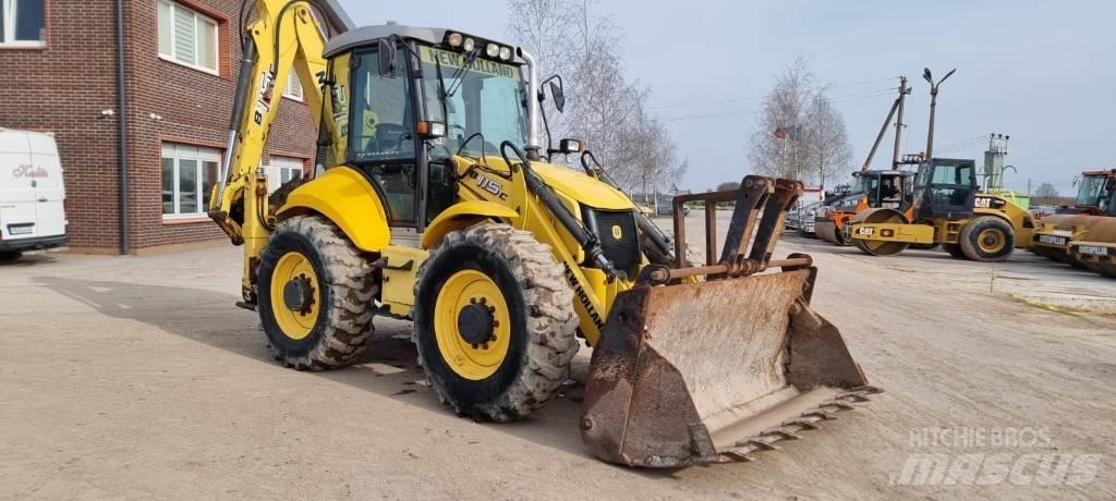 New Holland B 115 C Экскаваторы-погрузчики