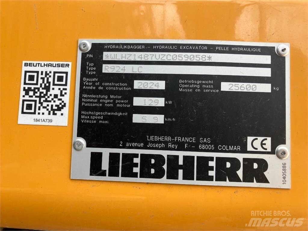 Liebherr R924 Гусеничные экскаваторы