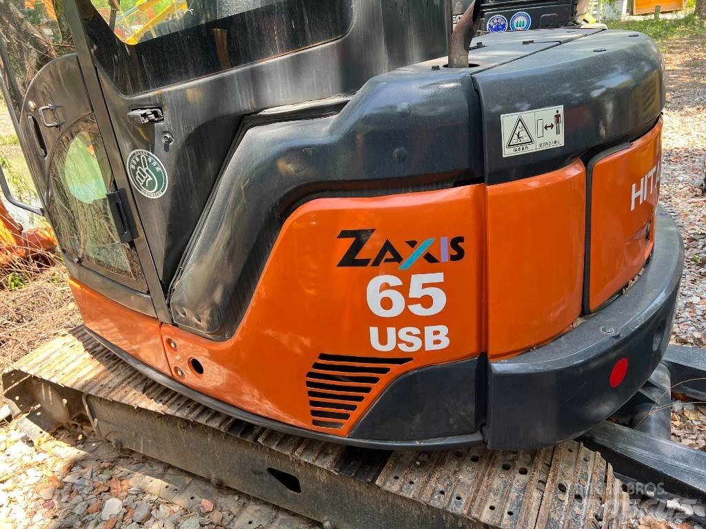 Hitachi ZX65UR Мини-экскаваторы
