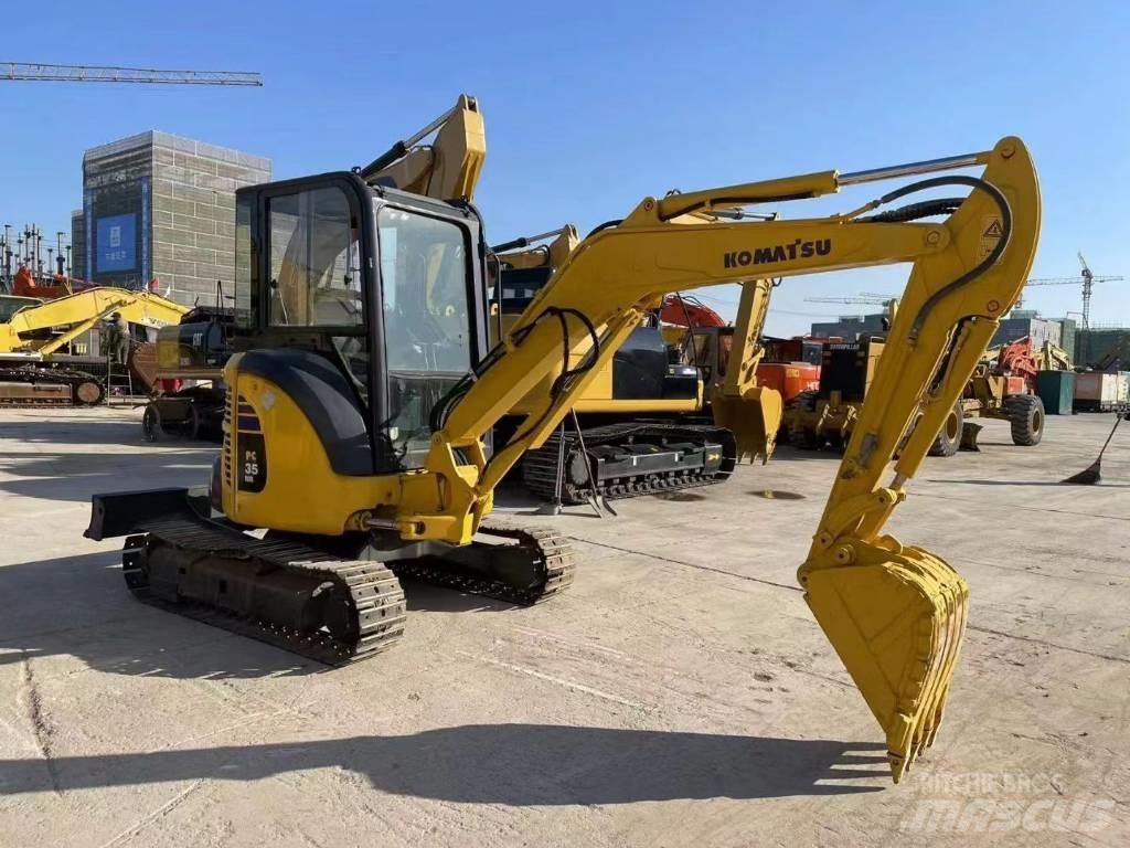 Komatsu PC 35 Мини-экскаваторы