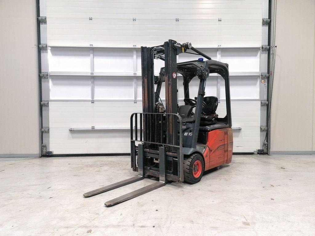 Linde E16C-01 Электропогрузчики