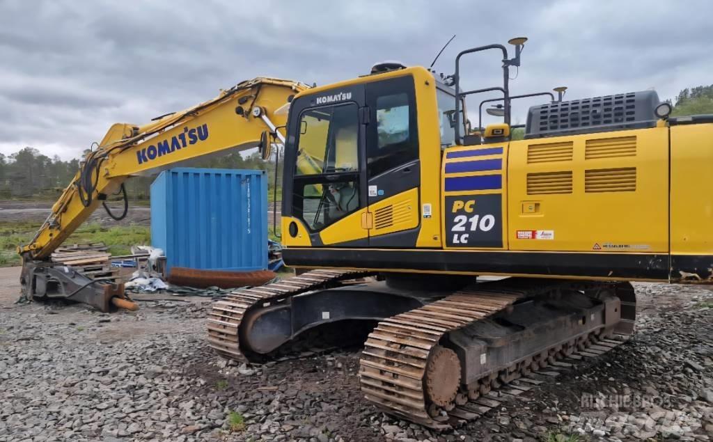 Komatsu PC 210 LC Гусеничные экскаваторы