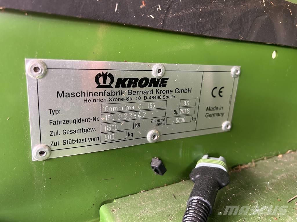 Krone CF155XC Рулонные пресс-подборщики