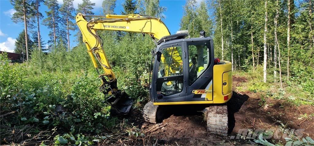 New Holland E75CSR Гусеничные экскаваторы