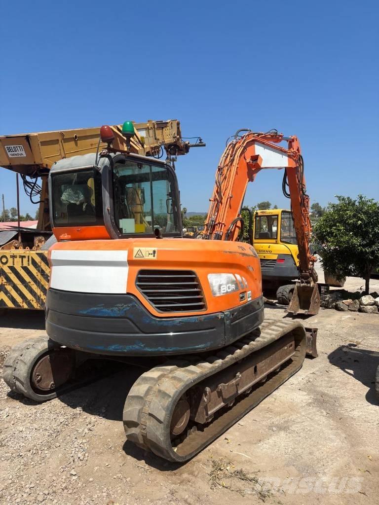Doosan DX 80 R Малые экскаваторы 7т-12т