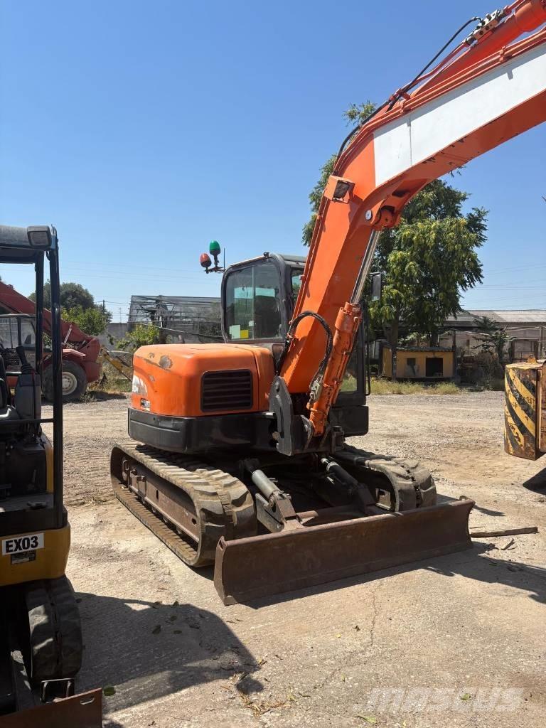 Doosan DX 80 R Малые экскаваторы 7т-12т