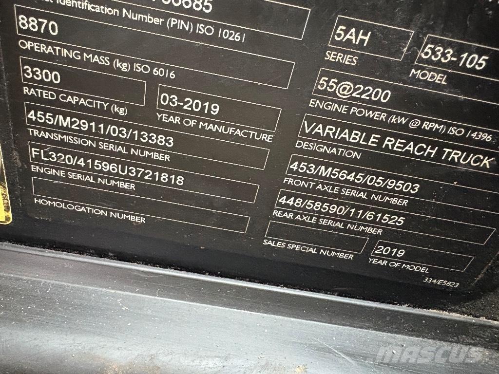 JCB 533-105 Телескопические погрузчики