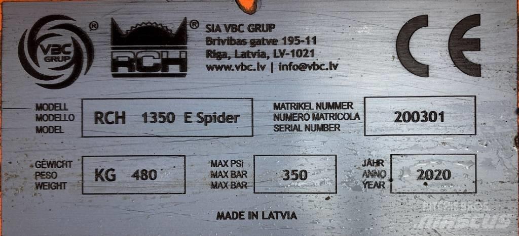  VBC 1350E Spider Компоненты строительной техники