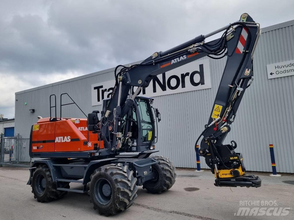 Atlas 185W blue Колёсные экскаваторы