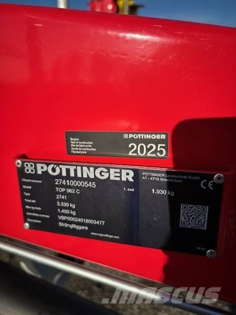 Pöttinger Top 962C Рядковые косилки