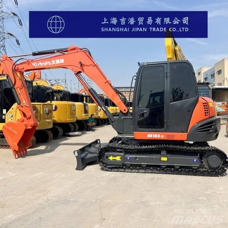 Kubota KX 183 Малые экскаваторы 7т-12т