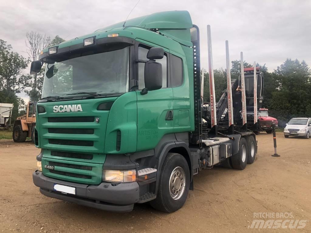 Scania R 480 Лесовозы / Сортиментовозы
