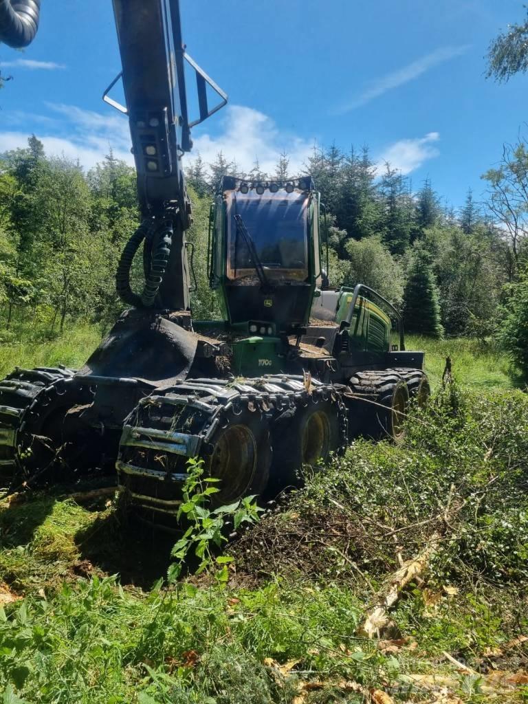 John Deere 1170 G Харвестеры