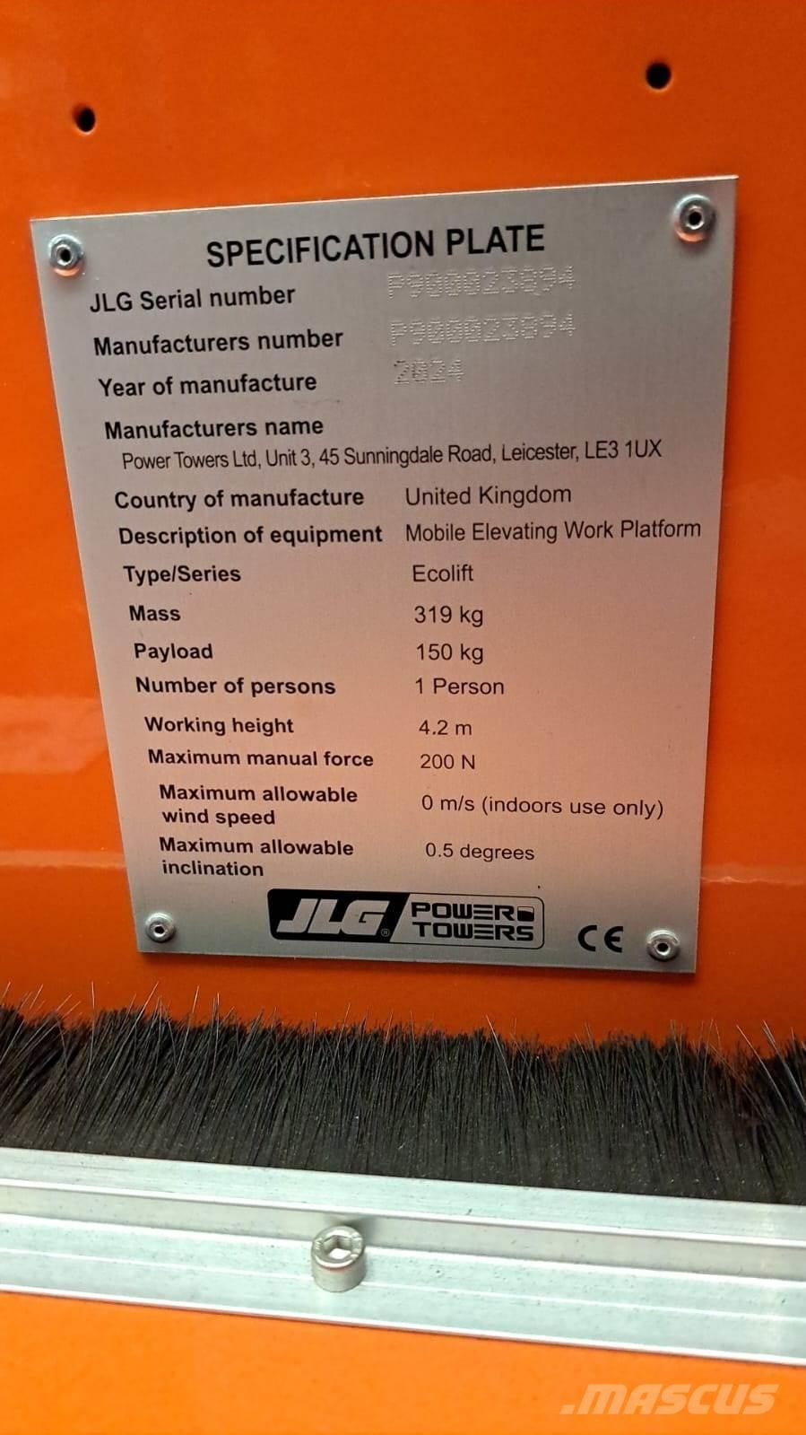 JLG Ecolift2.2 Разные подъемники и вышки