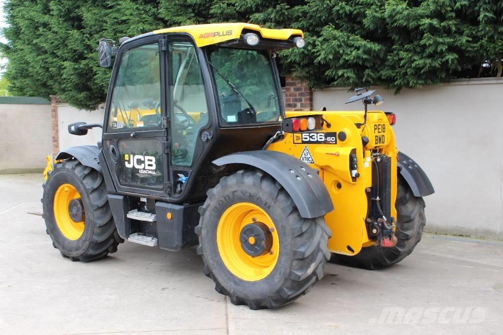 JCB 536-60 Agri-Plus Сельскохозяйственные телескопические погрузчики