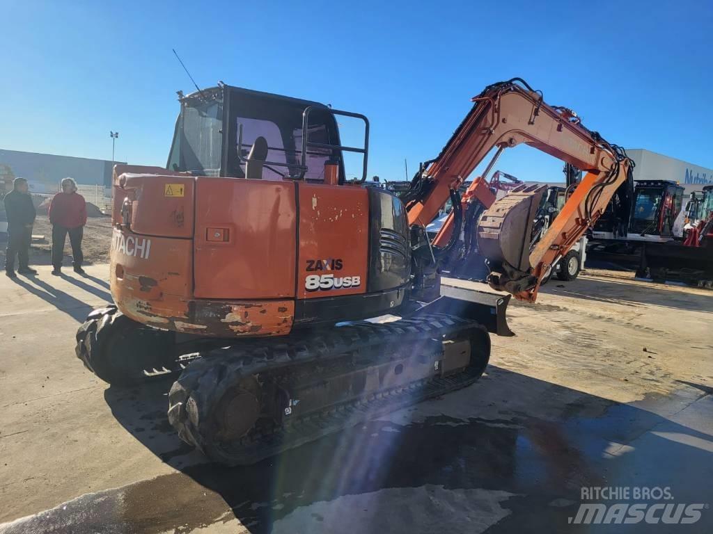 Hitachi ZX 85 US B-6 Малые экскаваторы 7т-12т