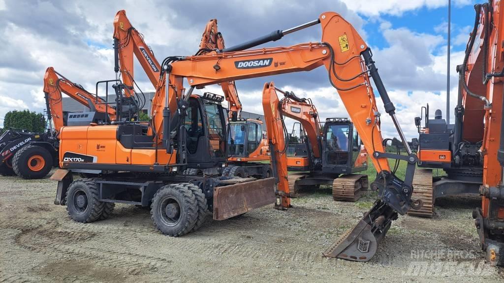 Doosan DX 170 W Колёсные экскаваторы