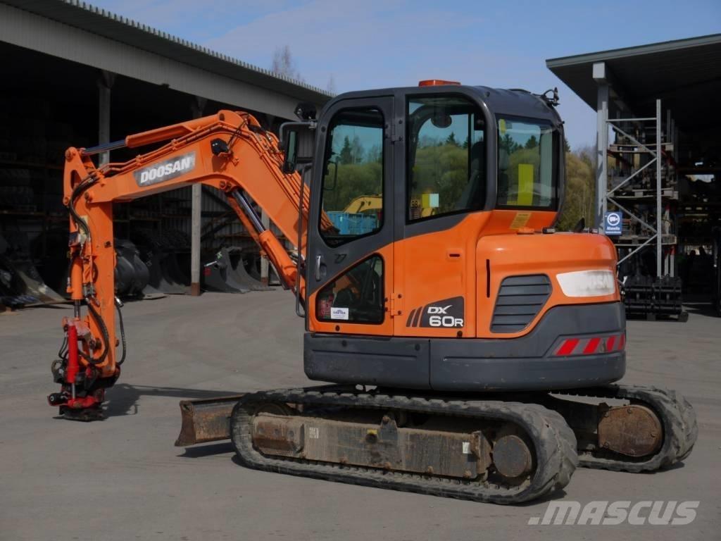 Doosan DX 60 R Мини-экскаваторы