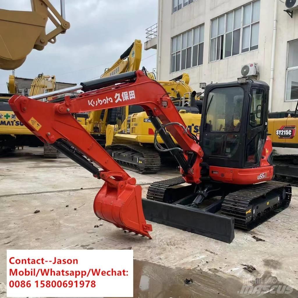 Kubota U55-5 Мини-экскаваторы