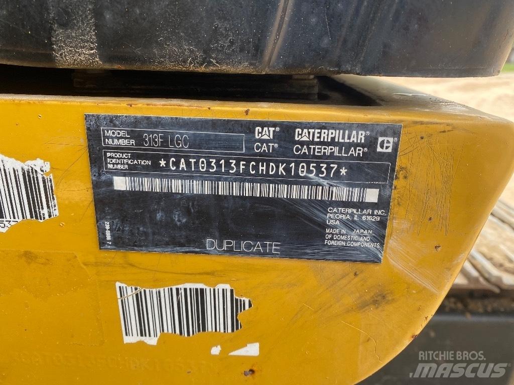 CAT 313 F LGC Гусеничные экскаваторы