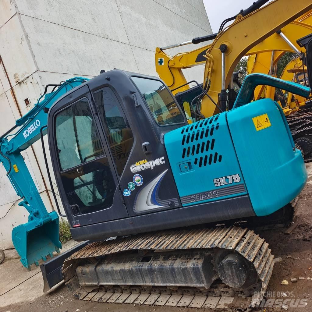 Kobelco SK 75 Малые экскаваторы 7т-12т