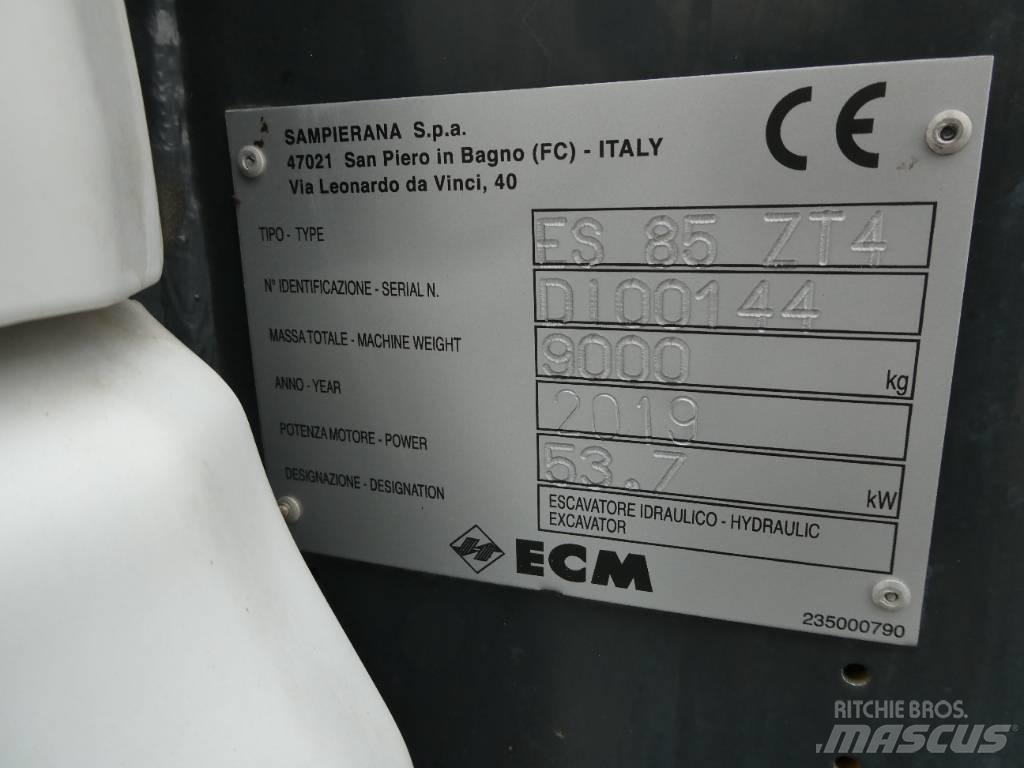 ECM ES 85 ZT4 Малые экскаваторы 7т-12т