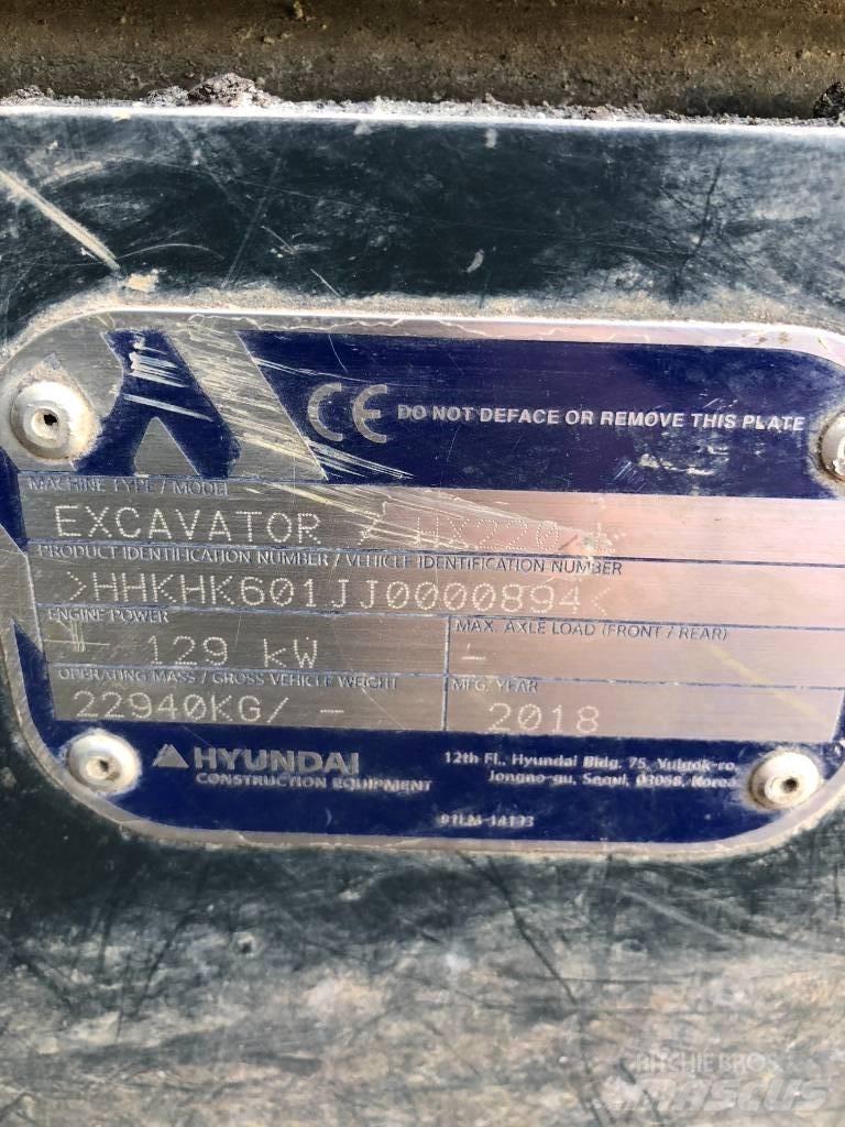Hyundai HX 220 L Гусеничные экскаваторы