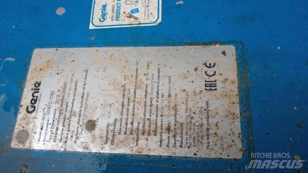 Genie GS4047 Ножничные подъемники