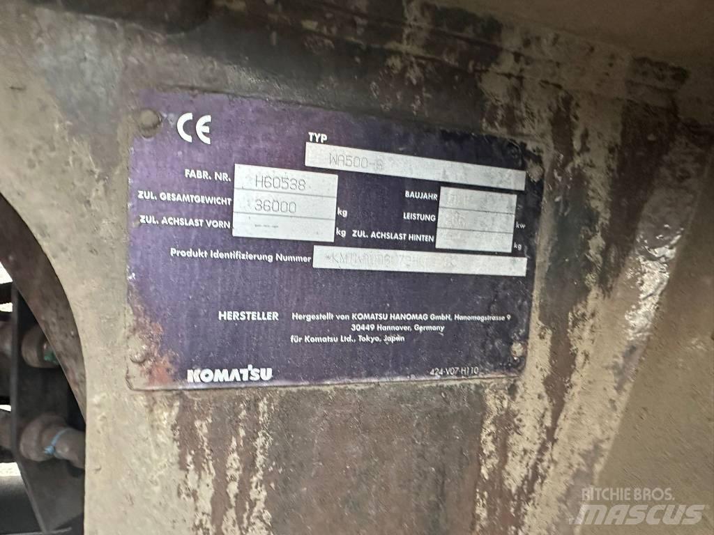 Komatsu WA 500-6 Фронтальные погрузчики