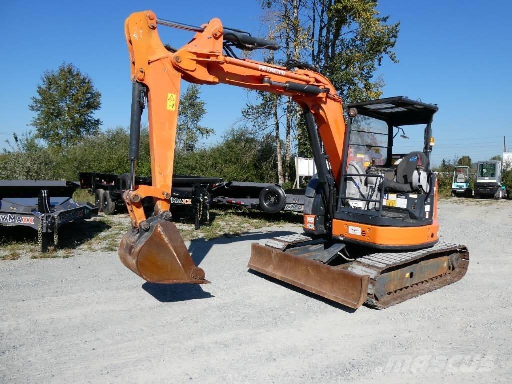 Hitachi ZX 55 UR-5B Мини-экскаваторы