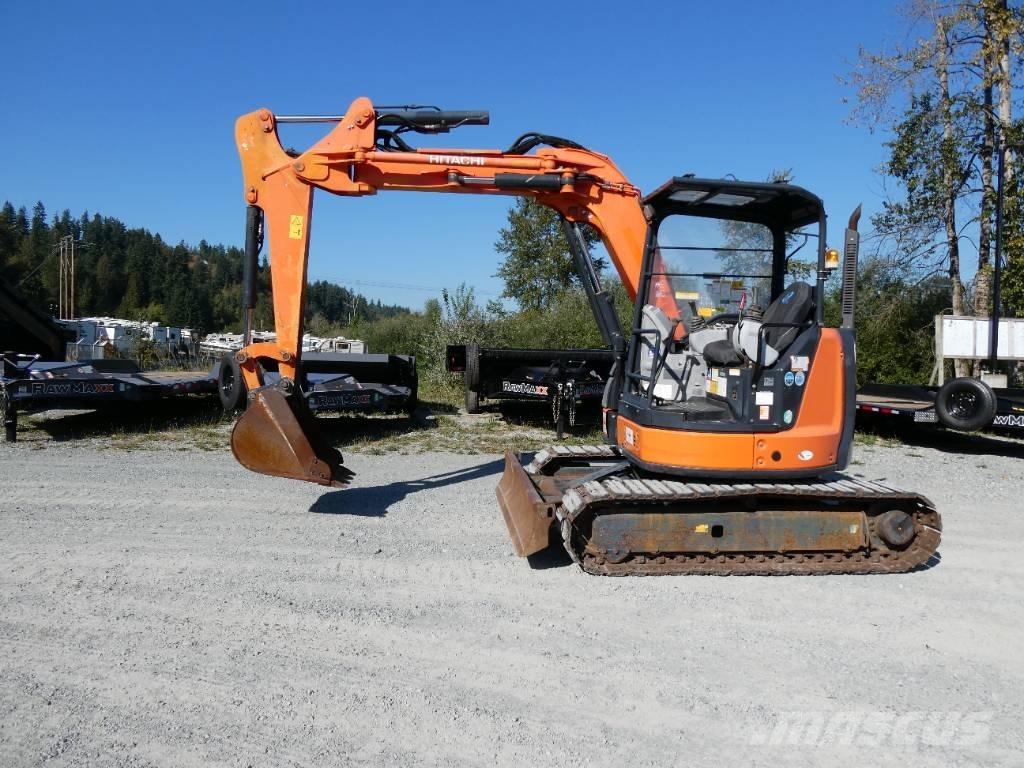 Hitachi ZX 55 UR-5B Мини-экскаваторы