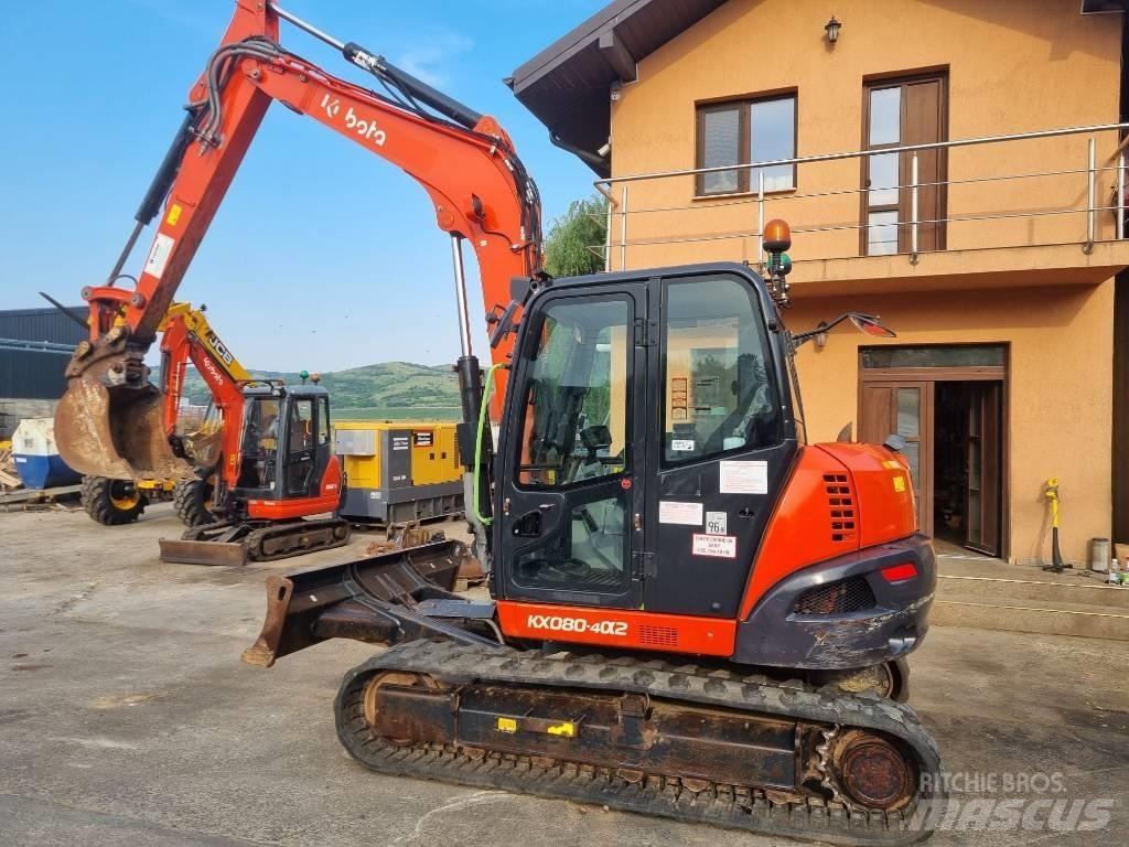 Kubota KX 80-4 Малые экскаваторы 7т-12т