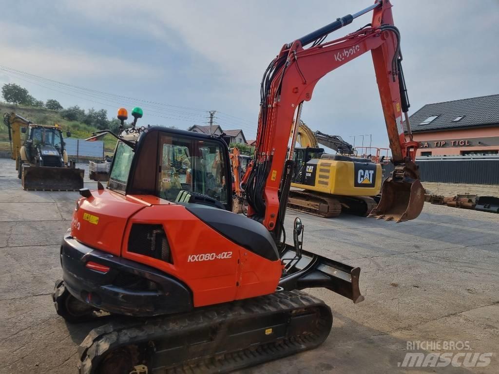 Kubota KX 80-4 Малые экскаваторы 7т-12т