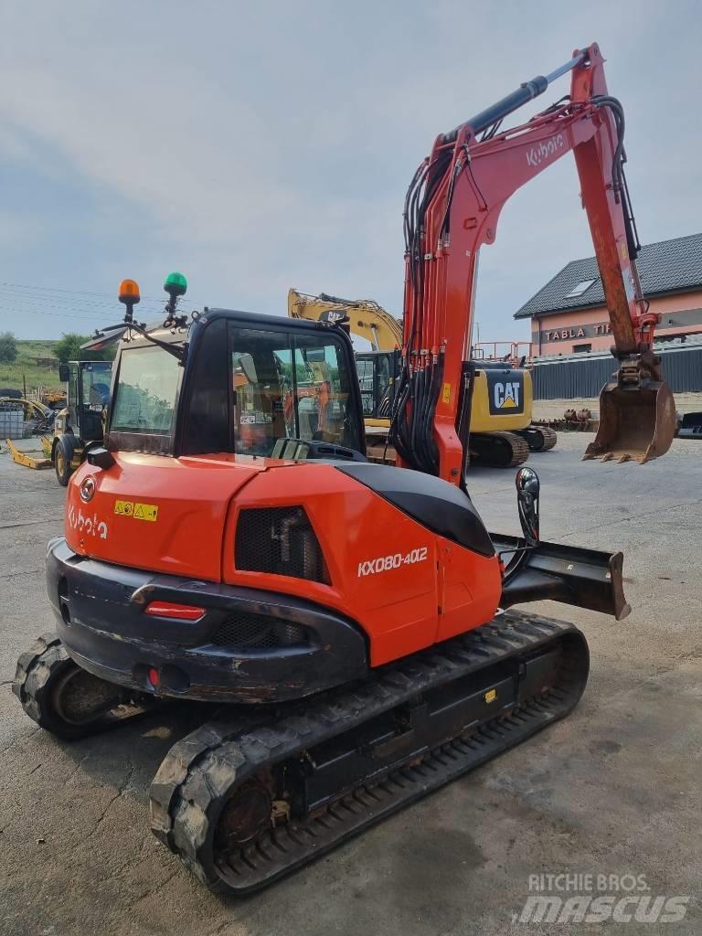 Kubota KX 80-4 Малые экскаваторы 7т-12т