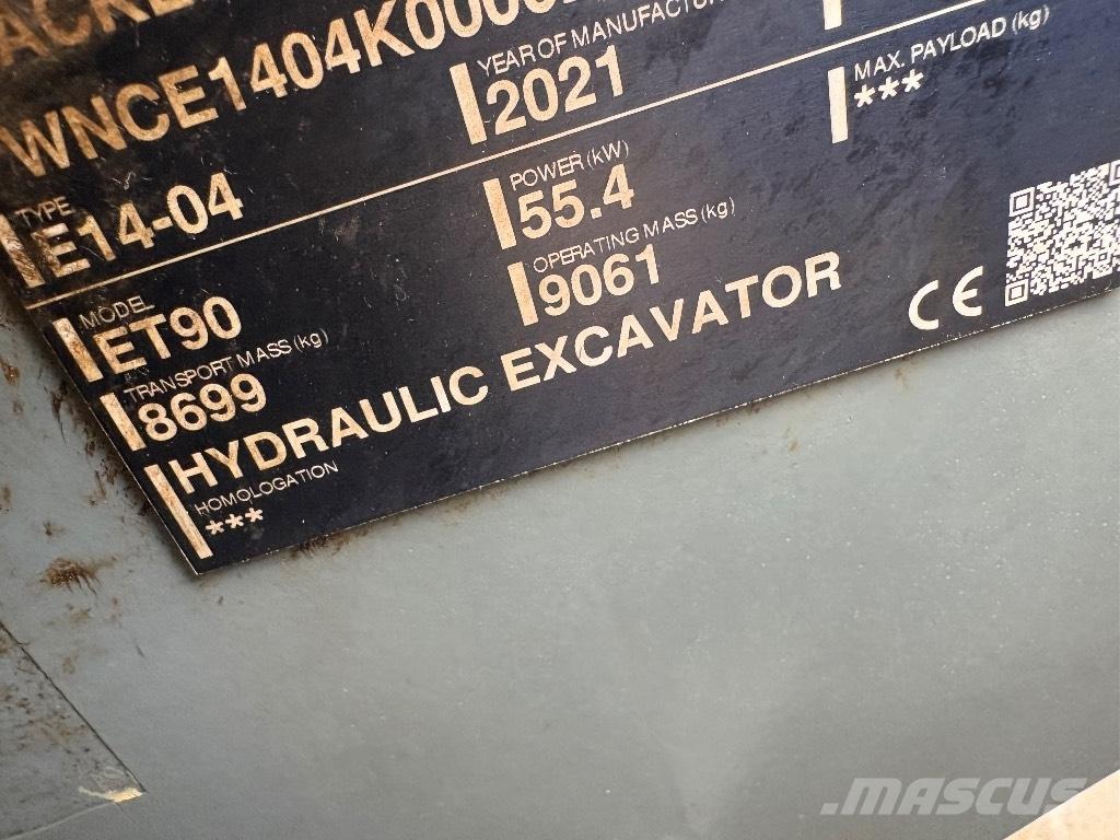 Wacker Neuson ET 90 Малые экскаваторы 7т-12т