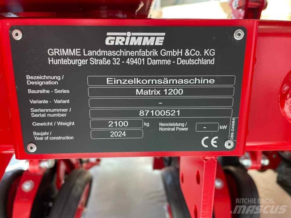 Grimme MATRIX 1200 Сельхозтехника - Другие