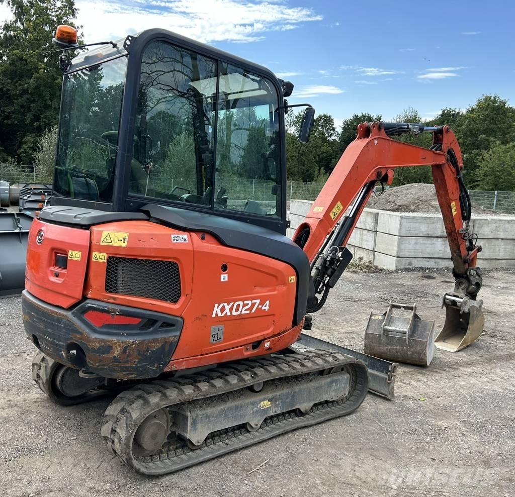 Kubota KX 027 Мини-экскаваторы